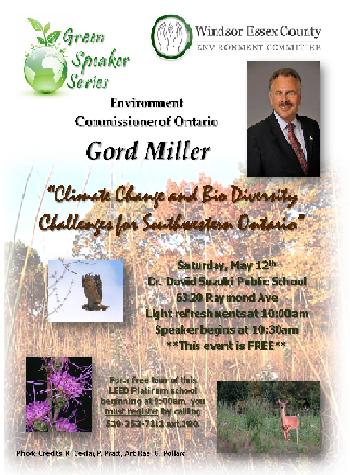 Environmental Commissioner of Ontario Gord Miller
