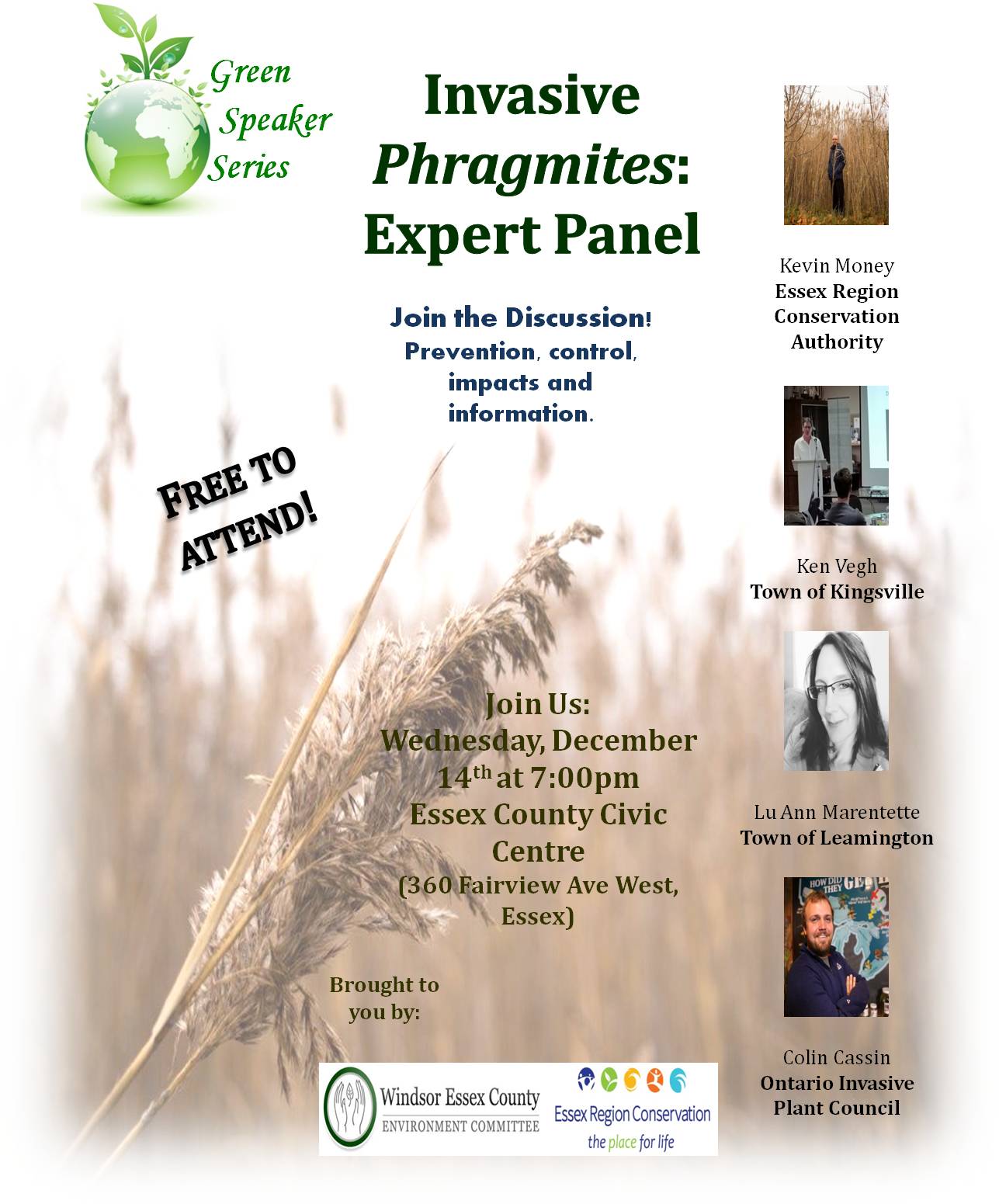 Invasive Phragmites: Expert Panel